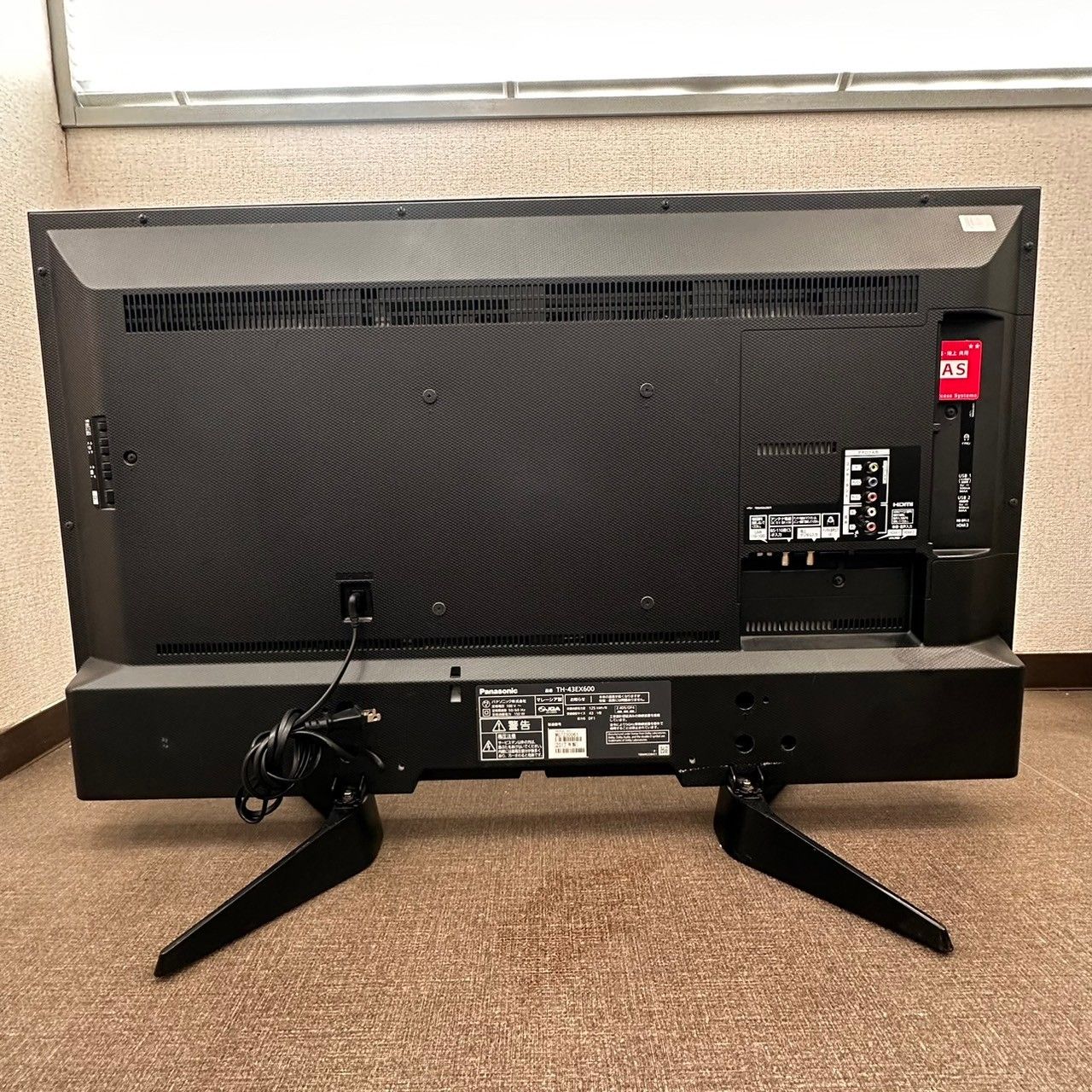 Panasonic VIERA TH-43EX600 2017年製4k 43v パナソニック VIERA TH