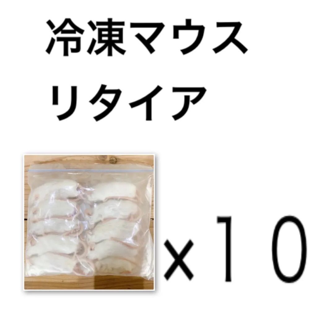 冷凍マウス リタイア W 送料無料 冷凍マウスリタイア50匹ホッパー50匹
