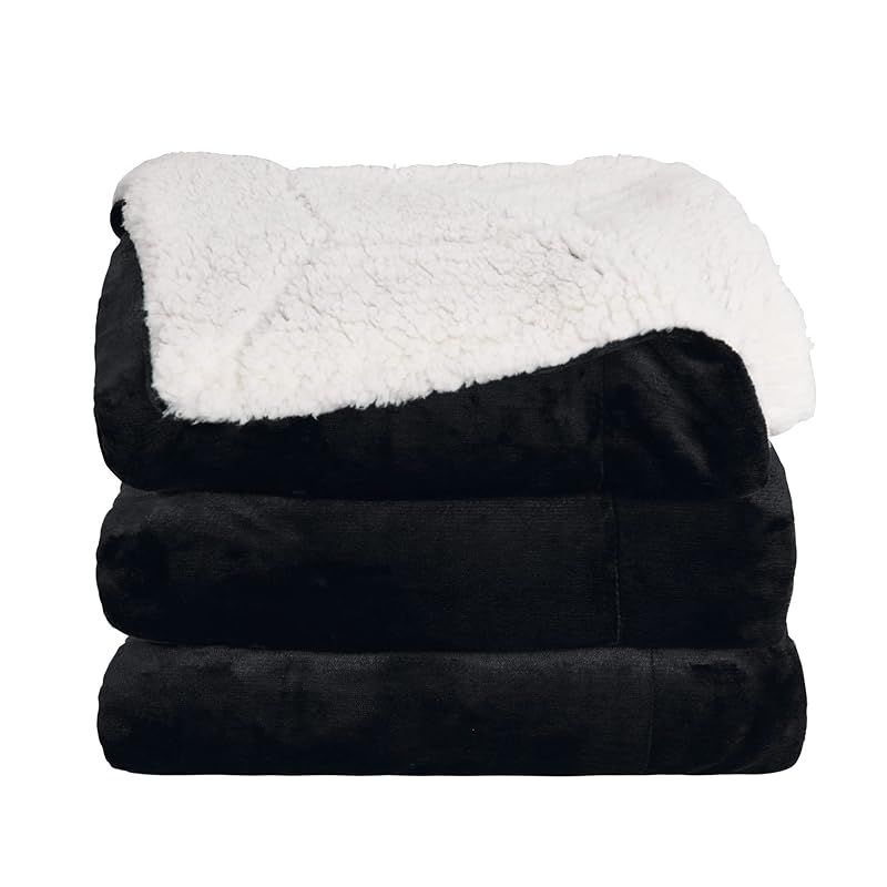新品　NICETOWN ブランケット 毛布 フランネル ダブル 大判 厚手 夏用 オフィス 四季適用 冷房対策 両面とも使える マイクロファイバー ぬくもり包まれる 吸湿 発熱 静電防止 ふわふわ 厚手 丸