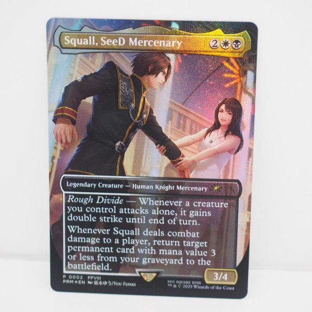 MTG Squall,SeeD Mercenary　プロモ Standard Showdown Promo] Squall, SeeD Mercenary : r/magicTCG