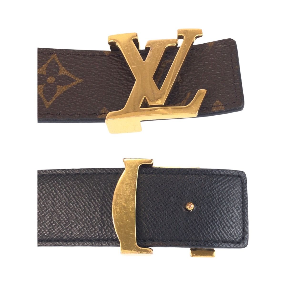 ルイヴィトン LOUIS VUITTON サンチュール LV イニシアル 40MM