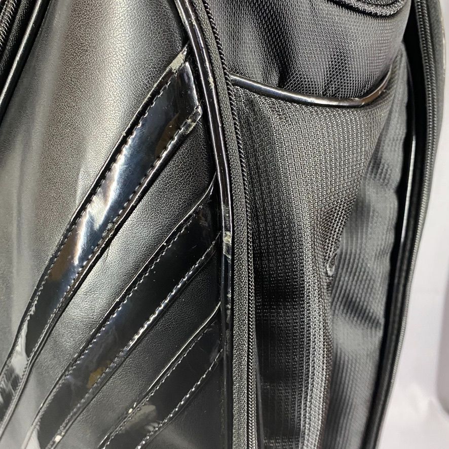 ■美品■ adidas 9型 オールブラック 黒 キャディバッグ □美品□ adidas 9型 オールブラック 黒 キャディバッグ - メルカリ