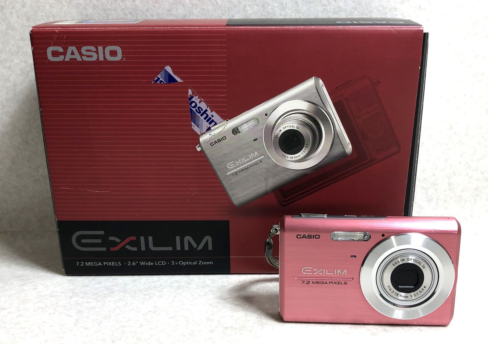 カシオ CASIO EXILIM EX-Z75 ピンク コンパクトデジタルカメラ Amazon | カシオ Exilim EX-Z75 7.2MP デジタルカメラ 3倍振動