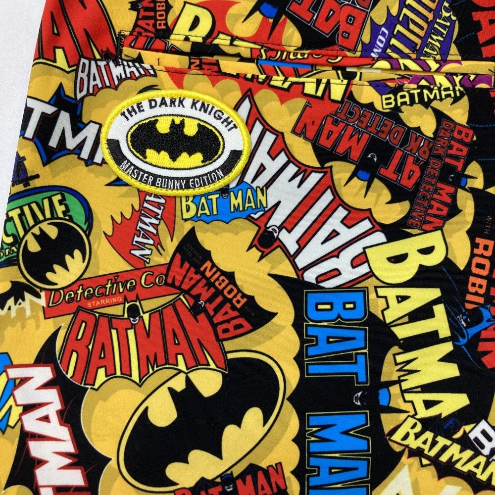 サイズ：0 MASTER BUNNY EDITION マスターバニーエディション ×BATMAN スカート 総柄 イエロー系 [240101448327] ゴルフウェア レディース ストスト サイズ：0 MASTER BUNNY EDITION マスターバニーエディション