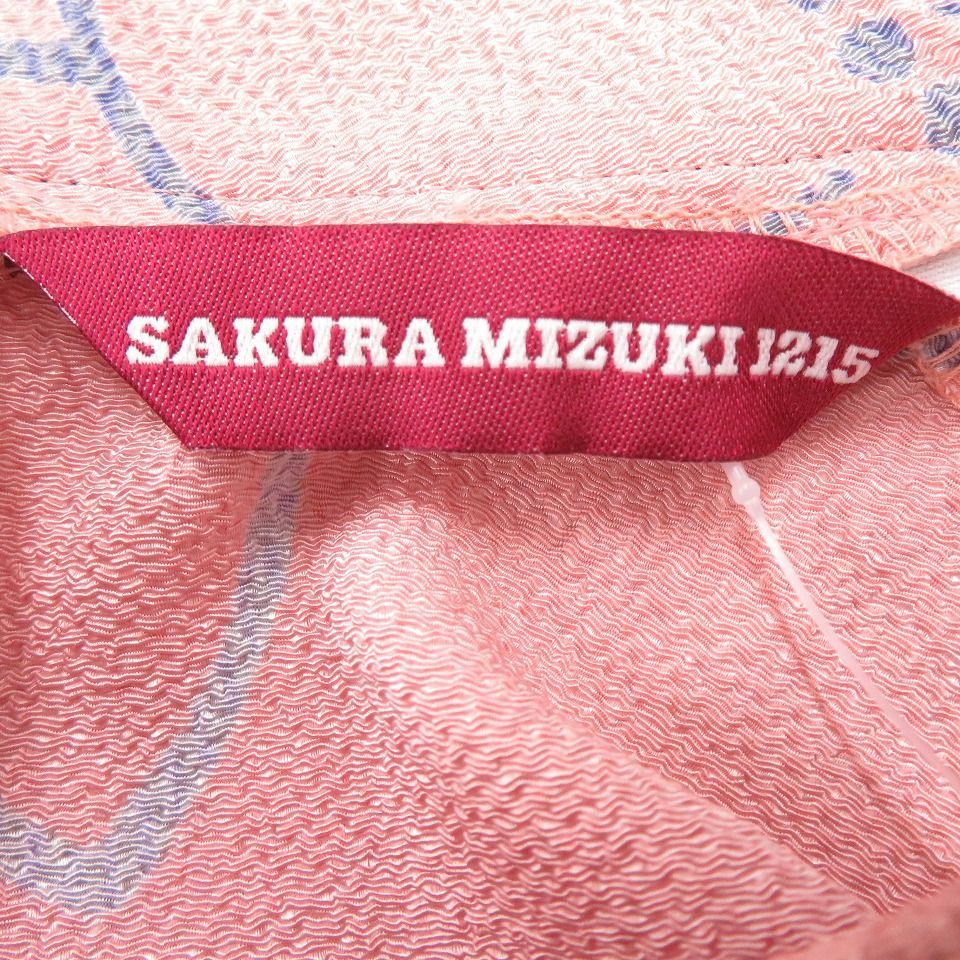 詩仙堂 SAKURA MIZUKI 1215 さくらみずき ちりめん カットソー プル 