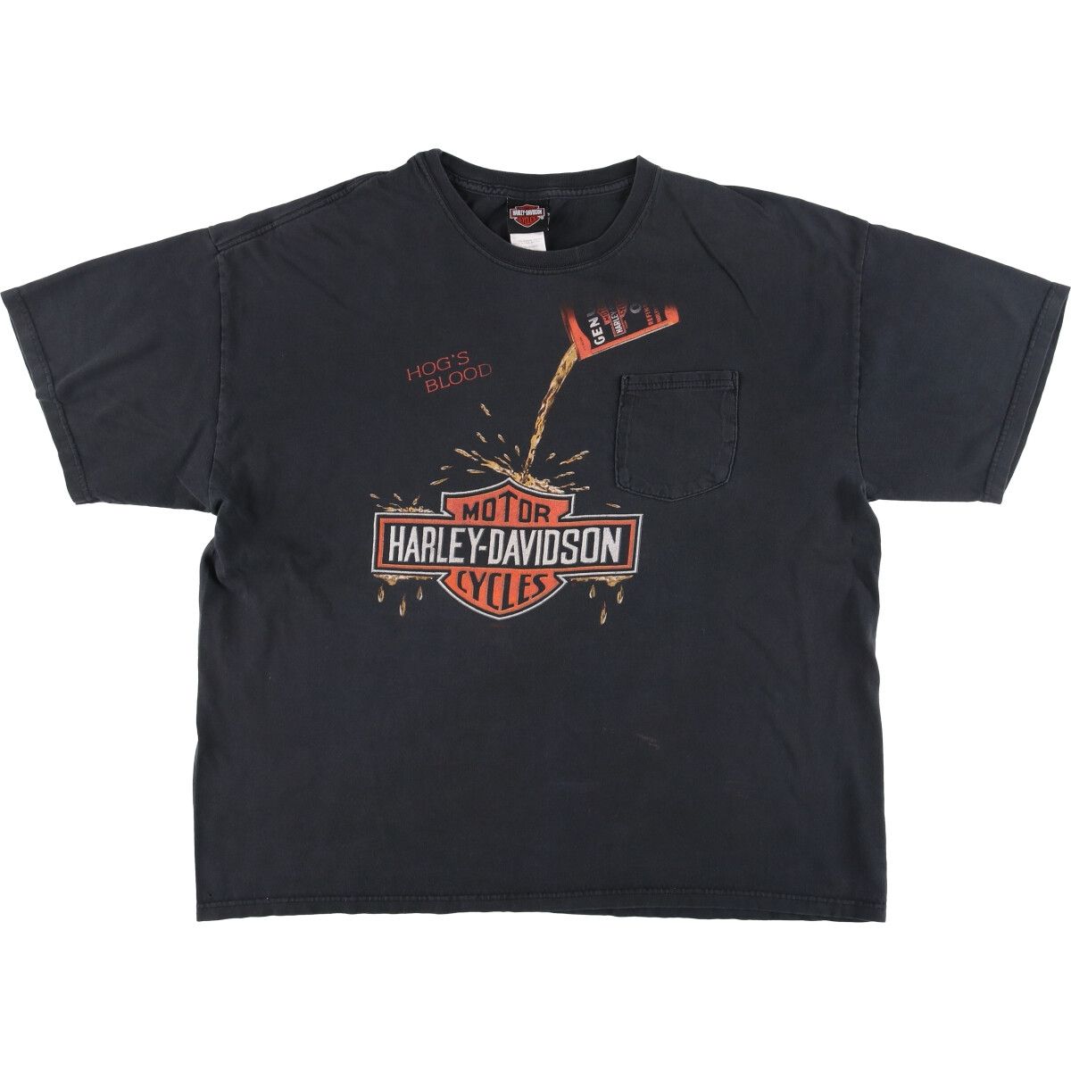 古着 00年代 ハーレーダビッドソン Harley-Davidson モーターサイクル バイクTシャツ メンズXXL相当|eaa551190
