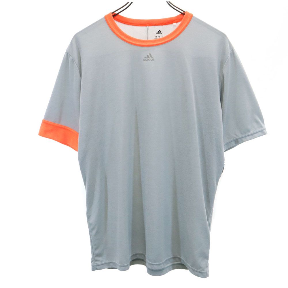 アディダス カラー コラボ トレーニング 半袖 Tシャツ O グレー adidas 