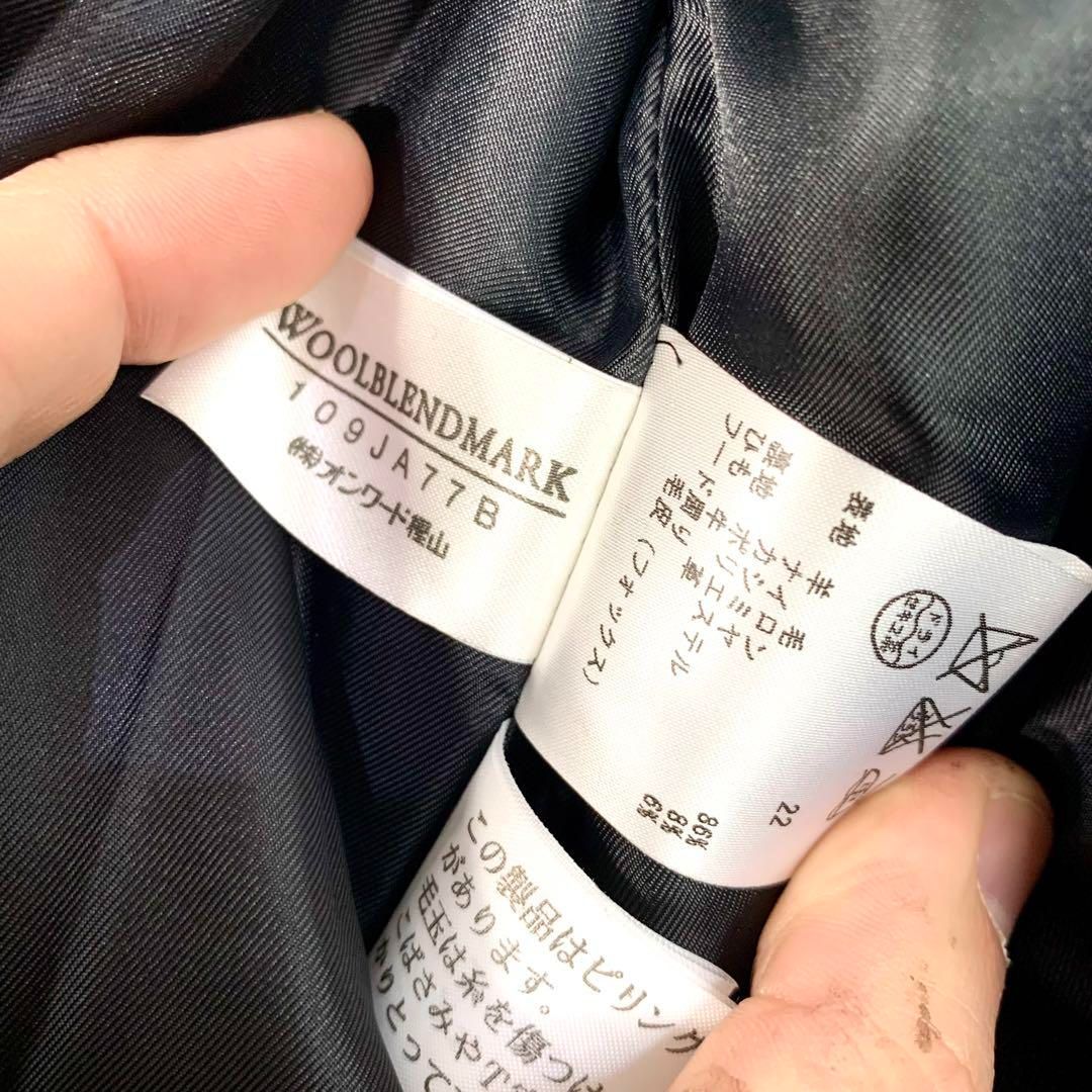 23区 ニジュウサンク カシミヤ混ダッフルコート ジャケット ブラック 34 23区 ニジュウサンク カシミヤ混ダッフルコート ロングウール