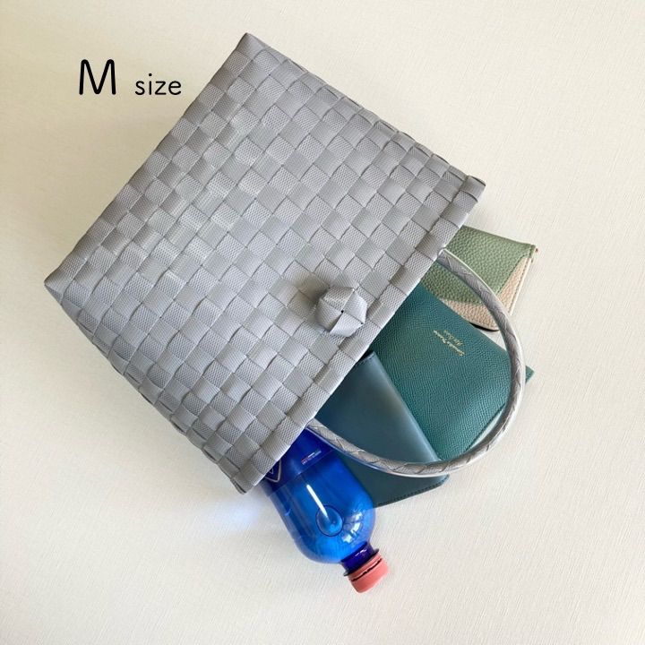 プラカゴバッグ Mサイズ 群青 プラカゴ ppバンド ppバンドバッグ