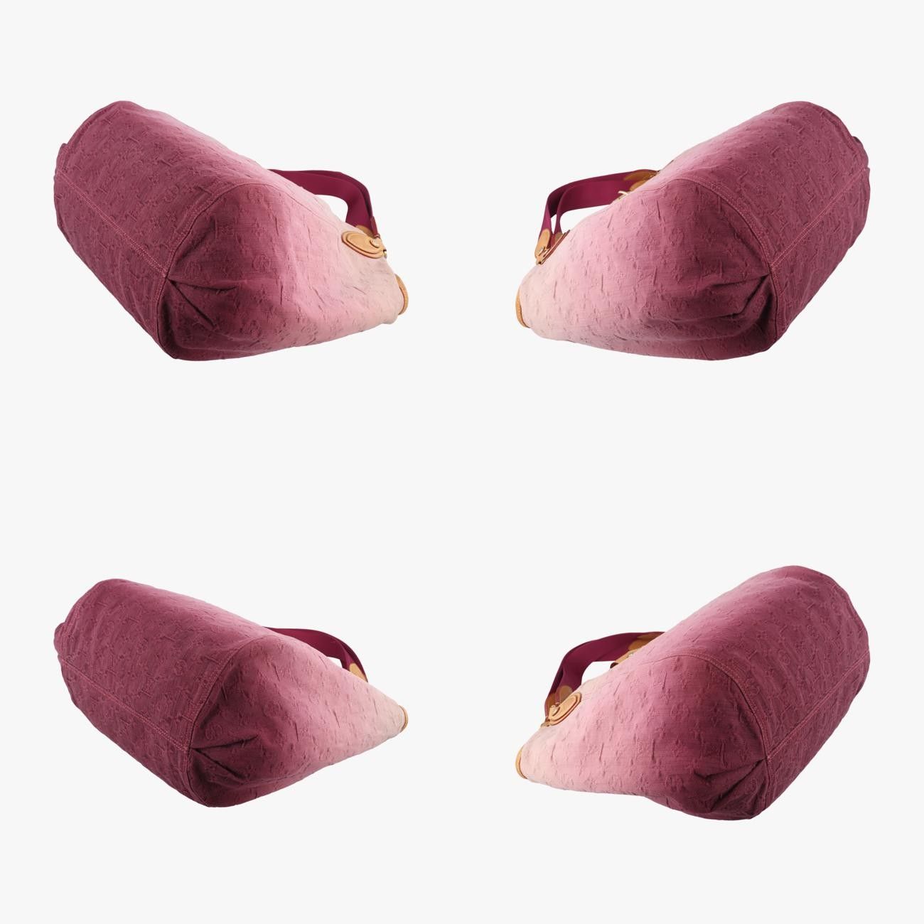 ルイヴィトンLouis Vuittonキルティングモノグラムサンビームベージュ×ピンク×マルチ デニムM40415FO4100 WWW_DECORATOM_COM_BR