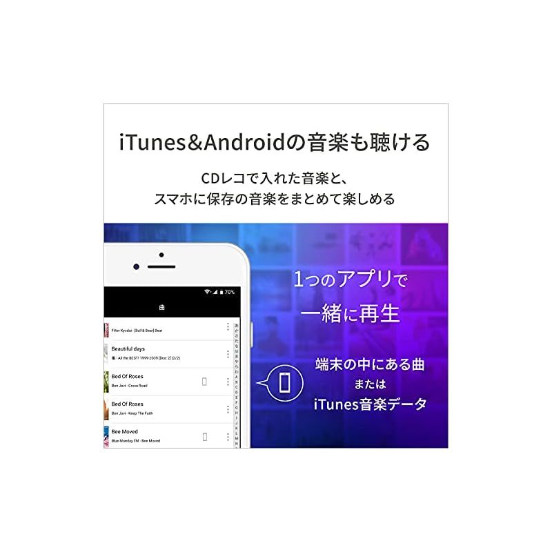 CDレコ スマホ