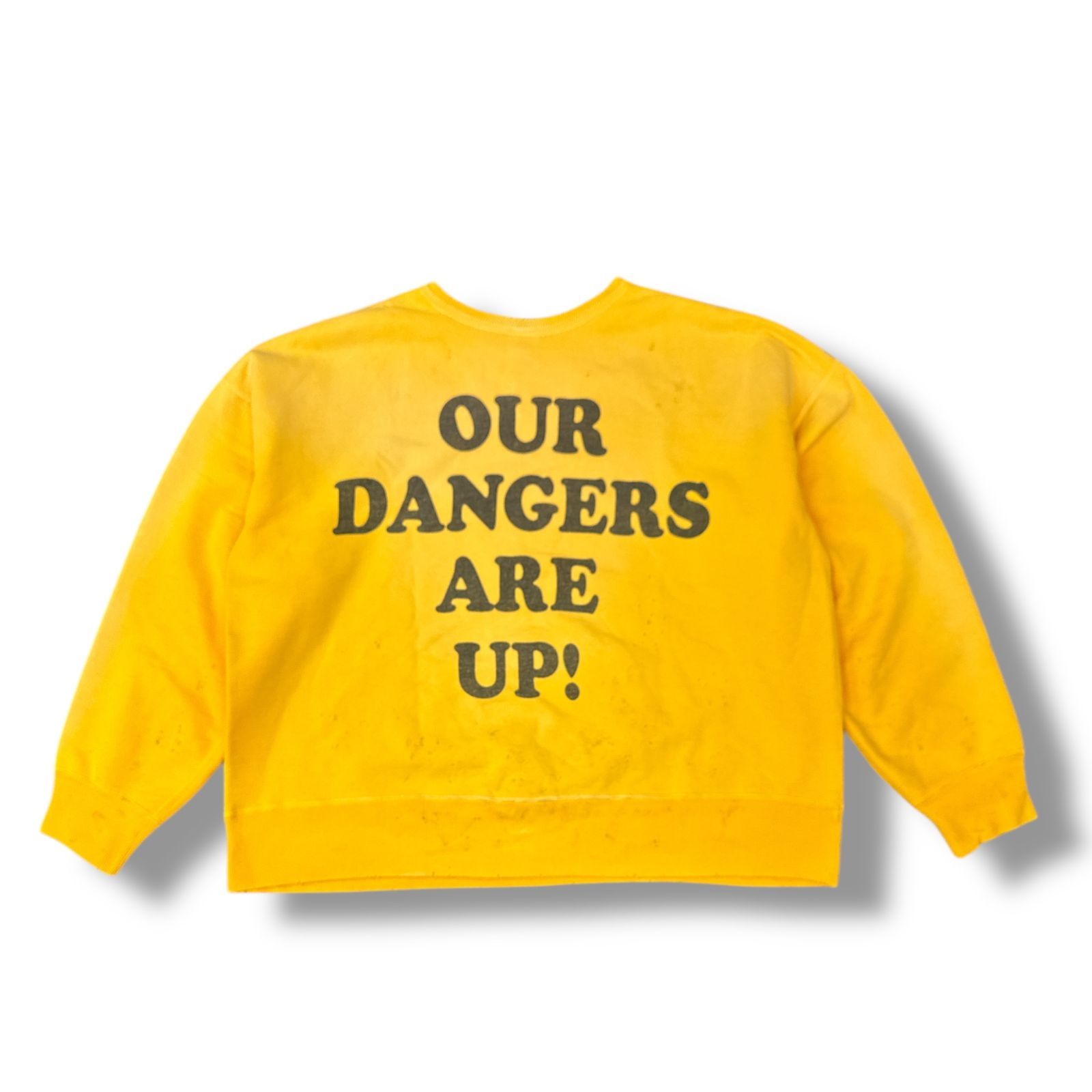 45rpm 美品 00s スウェット 3 くすみイエロー 45Rホール超ガーゼの908タートル: WOMEN｜45R