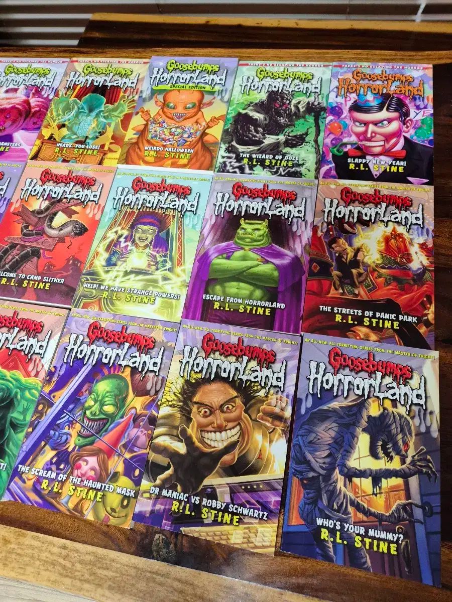 グースバンプ ホラーランド 18 巻 セット