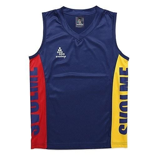 スボルメ(SVOLME) ノースリメッシュインナー J 140cm 161-66603 032 ネイビー