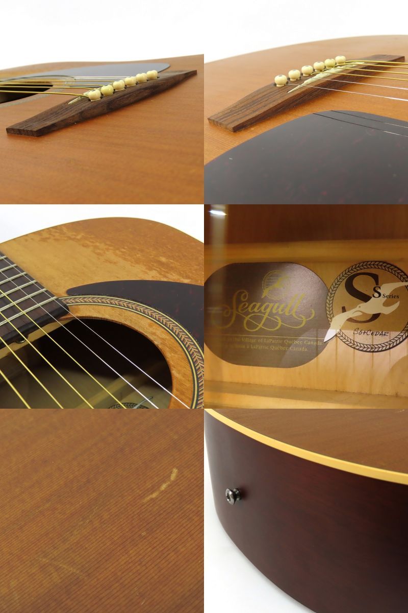 Seagull シーガル S6 Cedar ナチュラル アコギ アコースティックギター