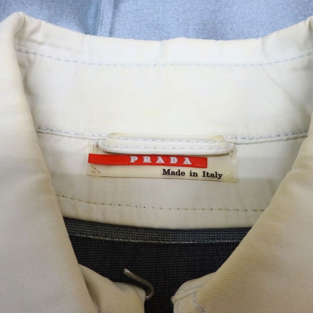 PRADA プラダ ナイロン スプリングコート ベルト付き ステンカラー PRADA プラダ ナイロン スプリングコート ベルト付き ステン