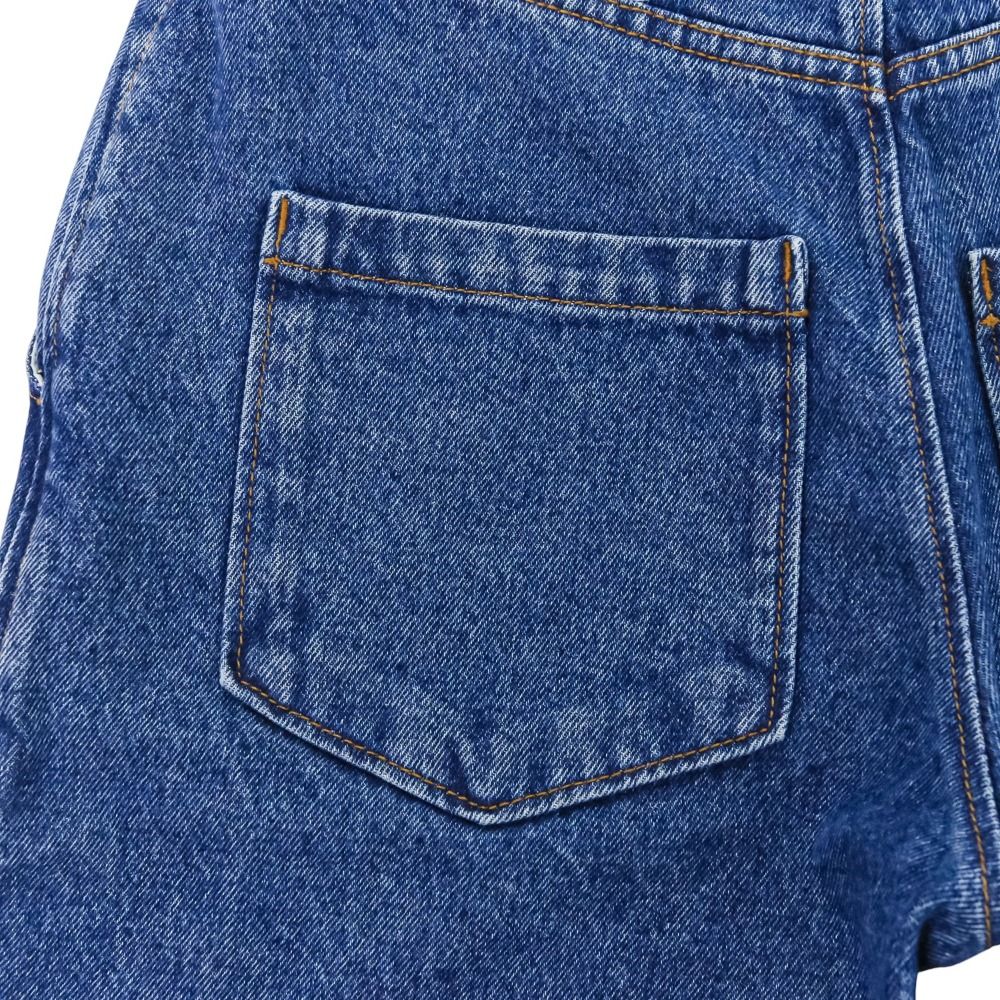 美品 25SS LOEWE ロエベ アナグラム ニー刺繍 デニムパンツ バギー  