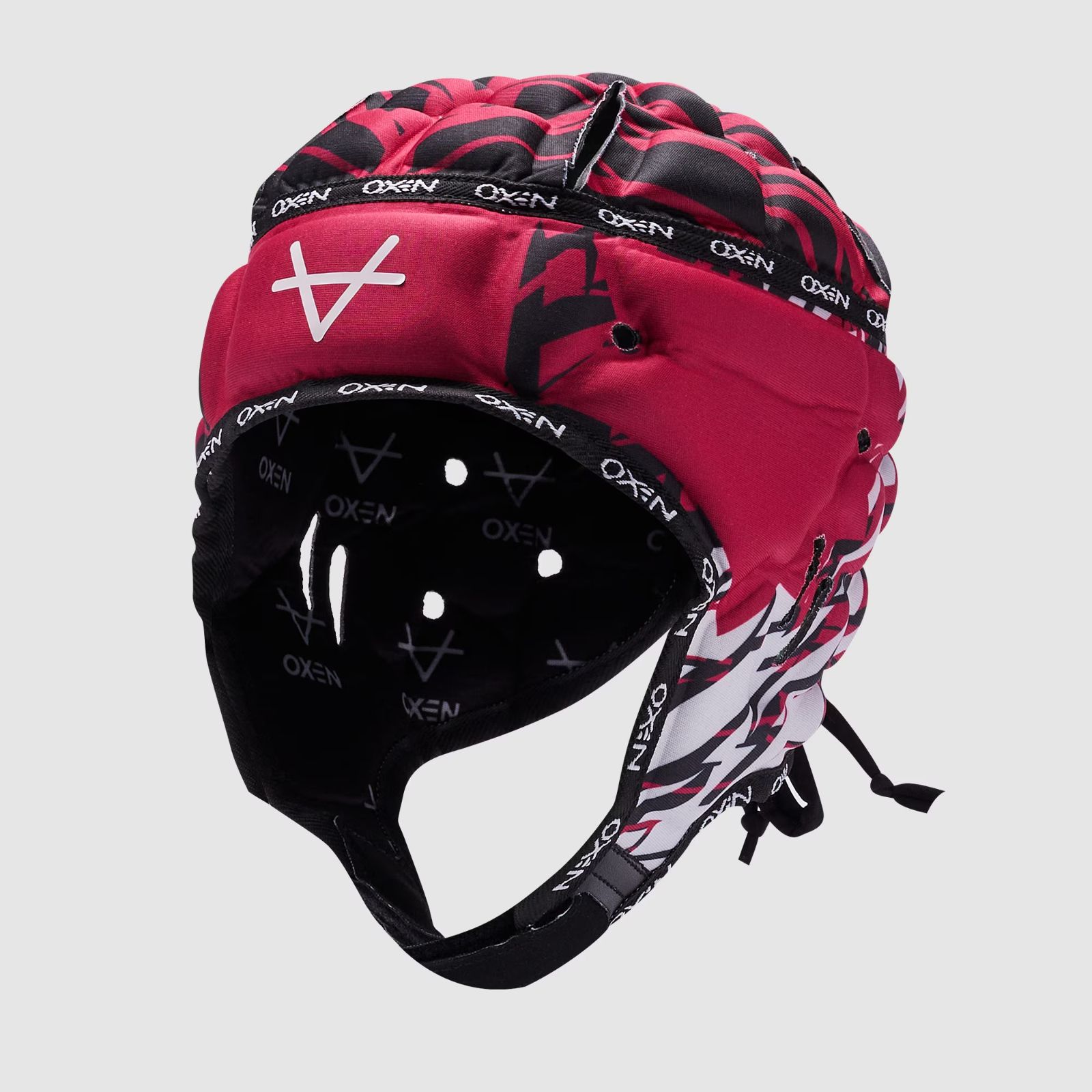 オクセン DNA ヘッドガード 赤 レッド 黒 白 ブラック ホワイト 公式モデル 日本未発売