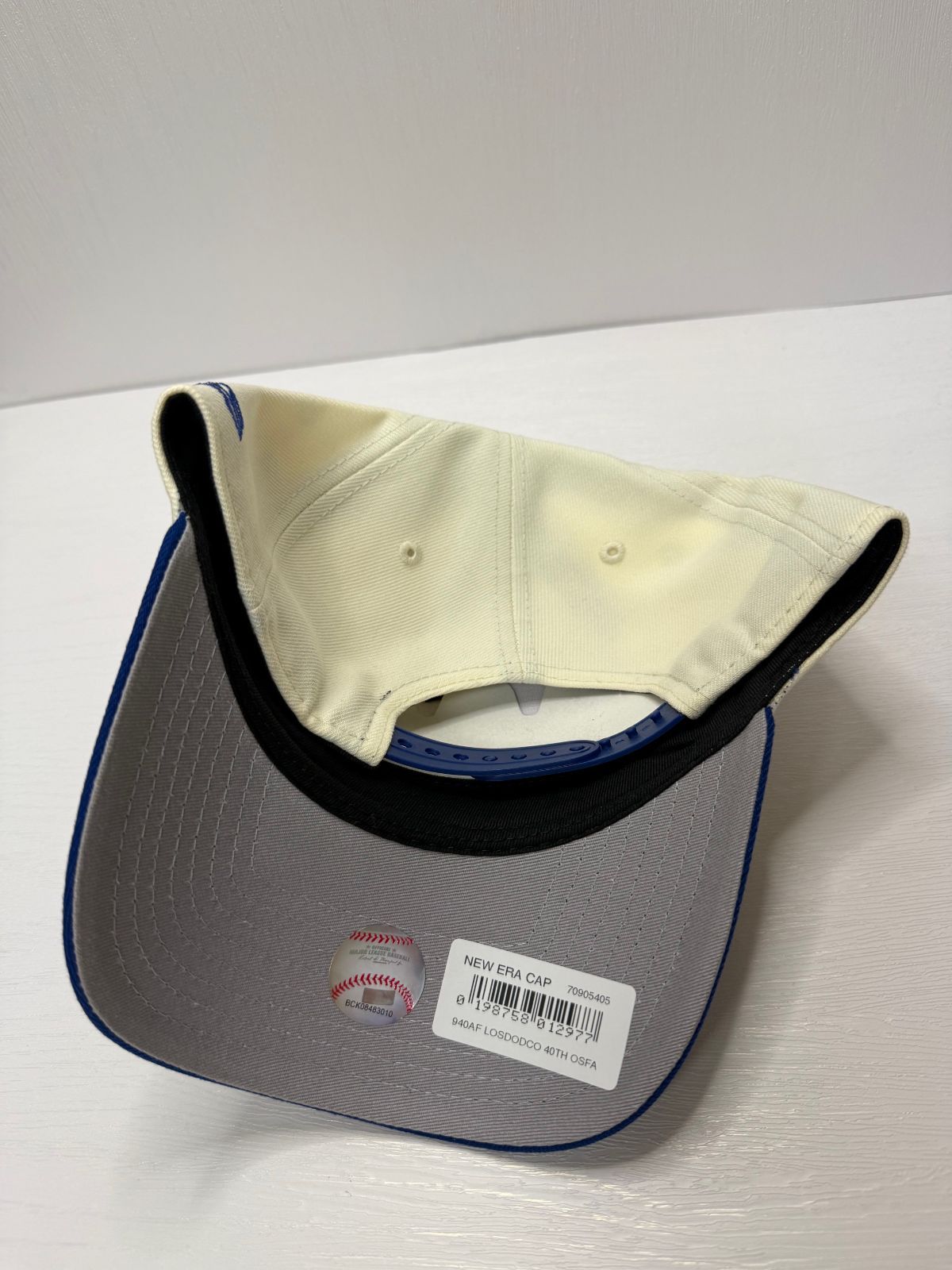  Newera ロサンゼルスドジャース 40 thアニバーサリー 9 forty A-FRAME スナップバックキャップ ツートン ベースボールキャップ キャップ