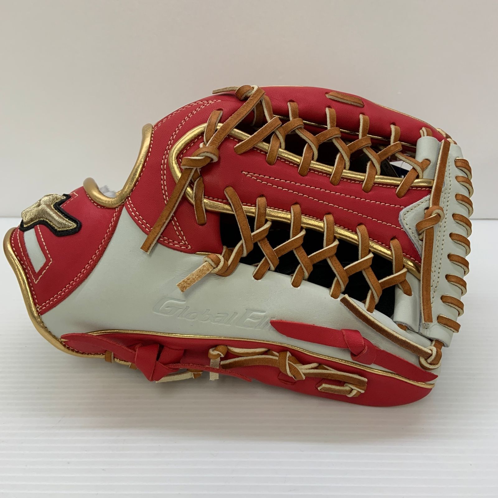 ミズノ MIZUNO グローバルエリート 軟式 大人 一般 外野手用 グローブ グラブ 右投げ グローブ袋付き 野球 6658