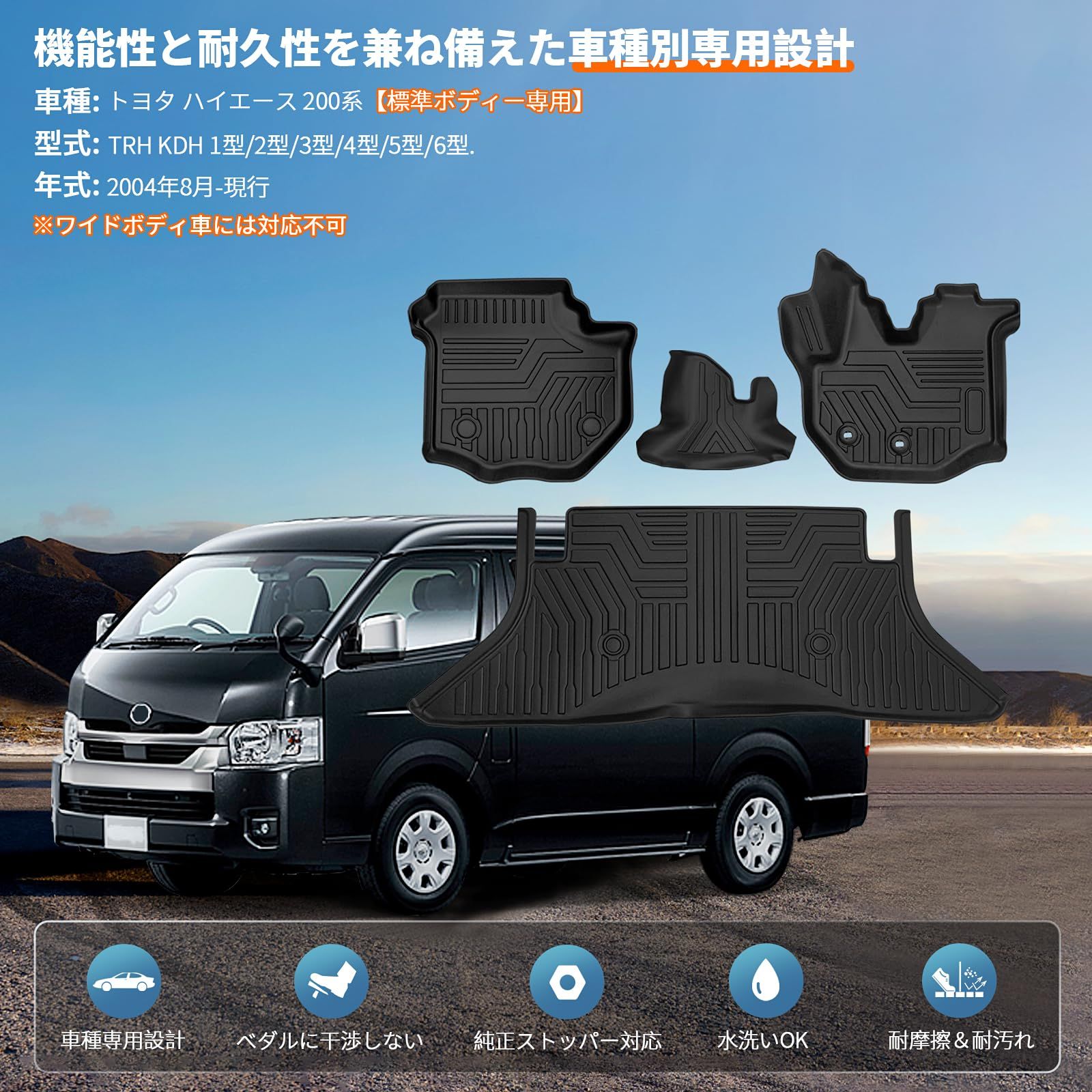 TPE素材 カーマット