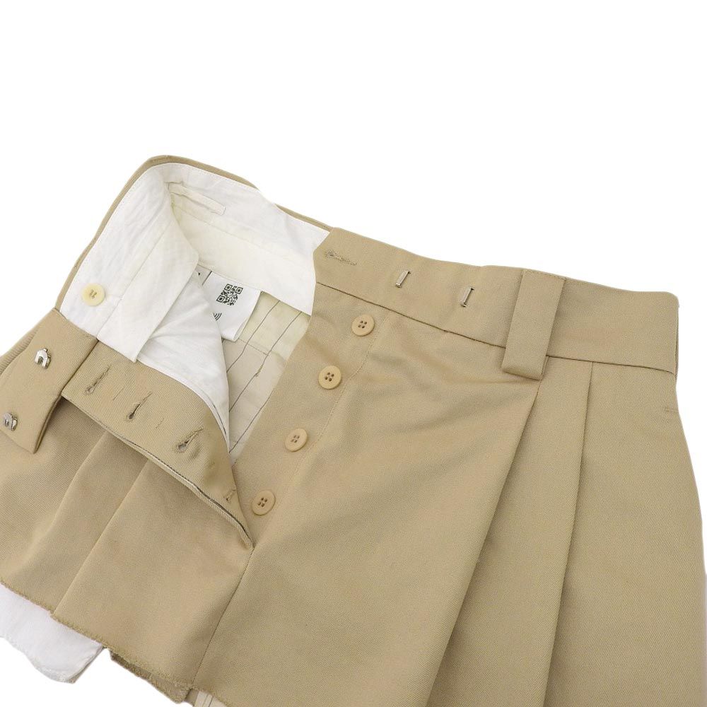 MIUMIU ミュウミュウ MIU MIU ミュウミュウ 刺繍ロゴ入り チノ ミニ  