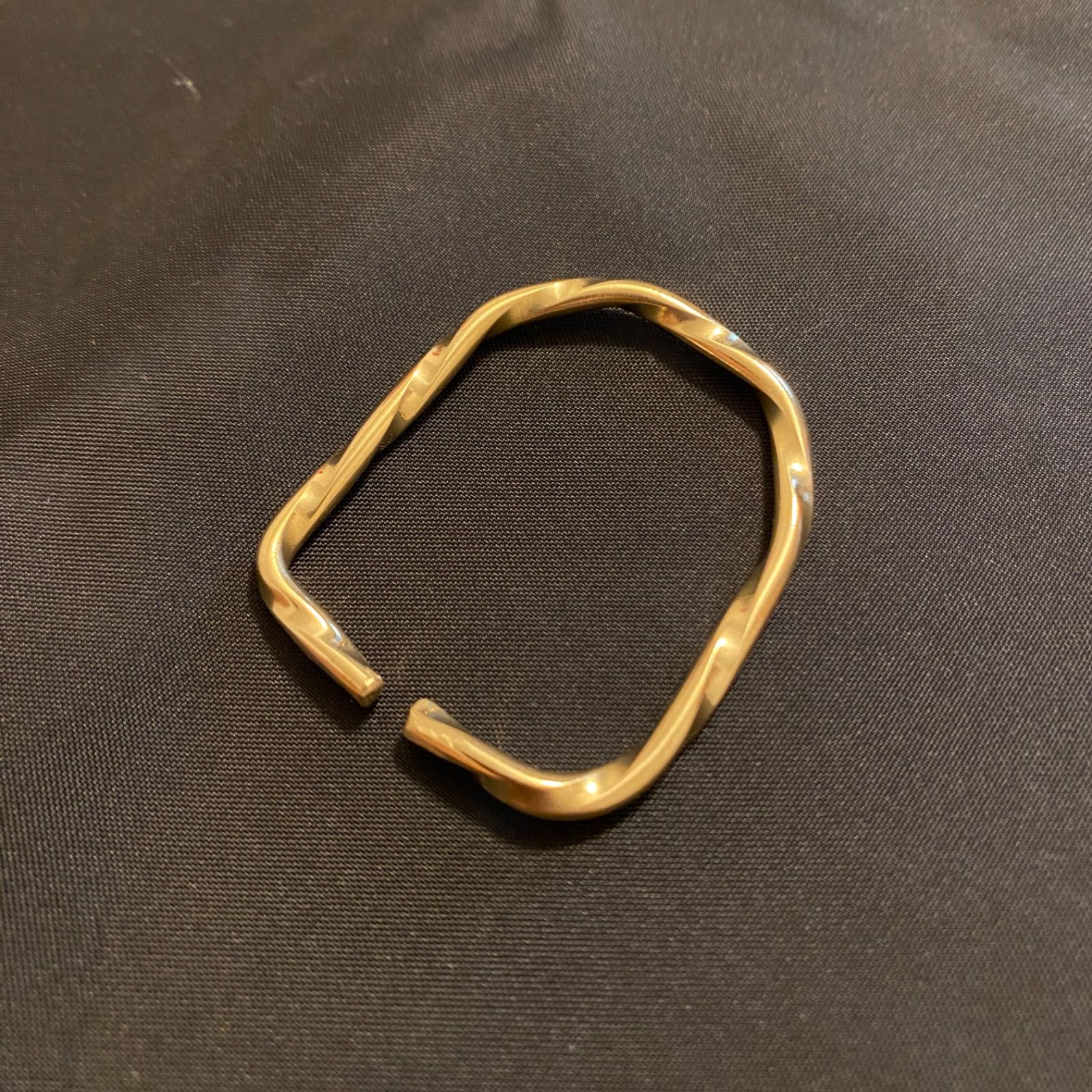 デイツ78用真鍮ベイルハンドルとトップリング ネジリ（厚み3.5mm