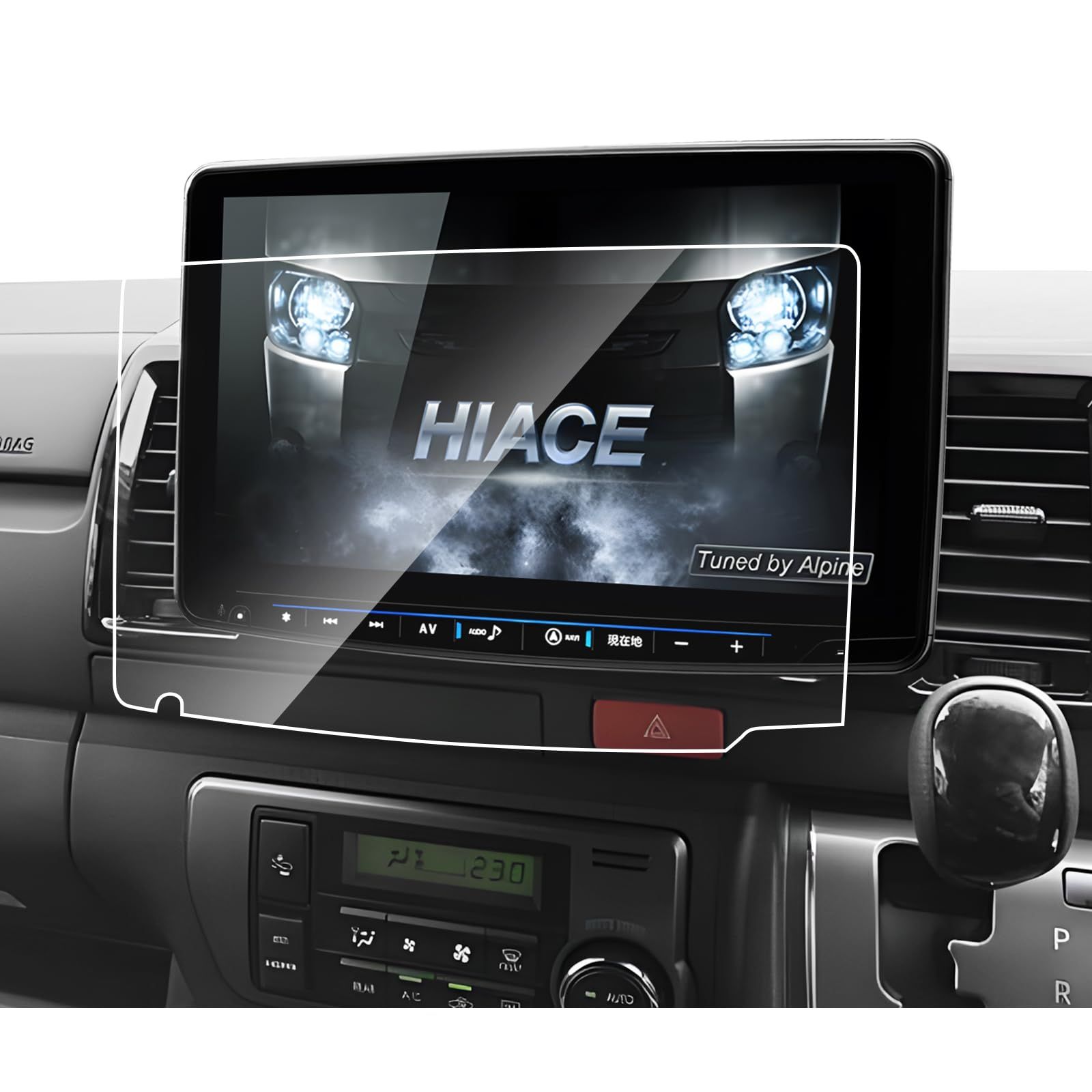 新品 SKTU ナノ フィルム 【アルパイン ビッグＸ11 XF11NX/XF11NX2S】 11インチ カーナビ 保護フィルム ディスプレイオーディオ 液晶保護シート HD スムースタッチ 反射防止 キズ防止 汚れ防止 気泡