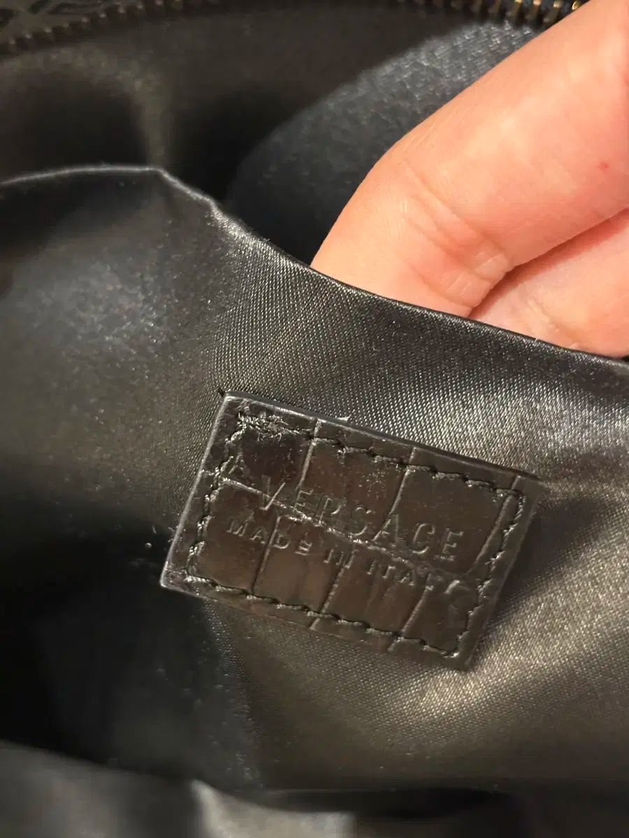 ヴェルサーチェ Versace チェーン ナイロンバッグ DECORATOM_COM_BR