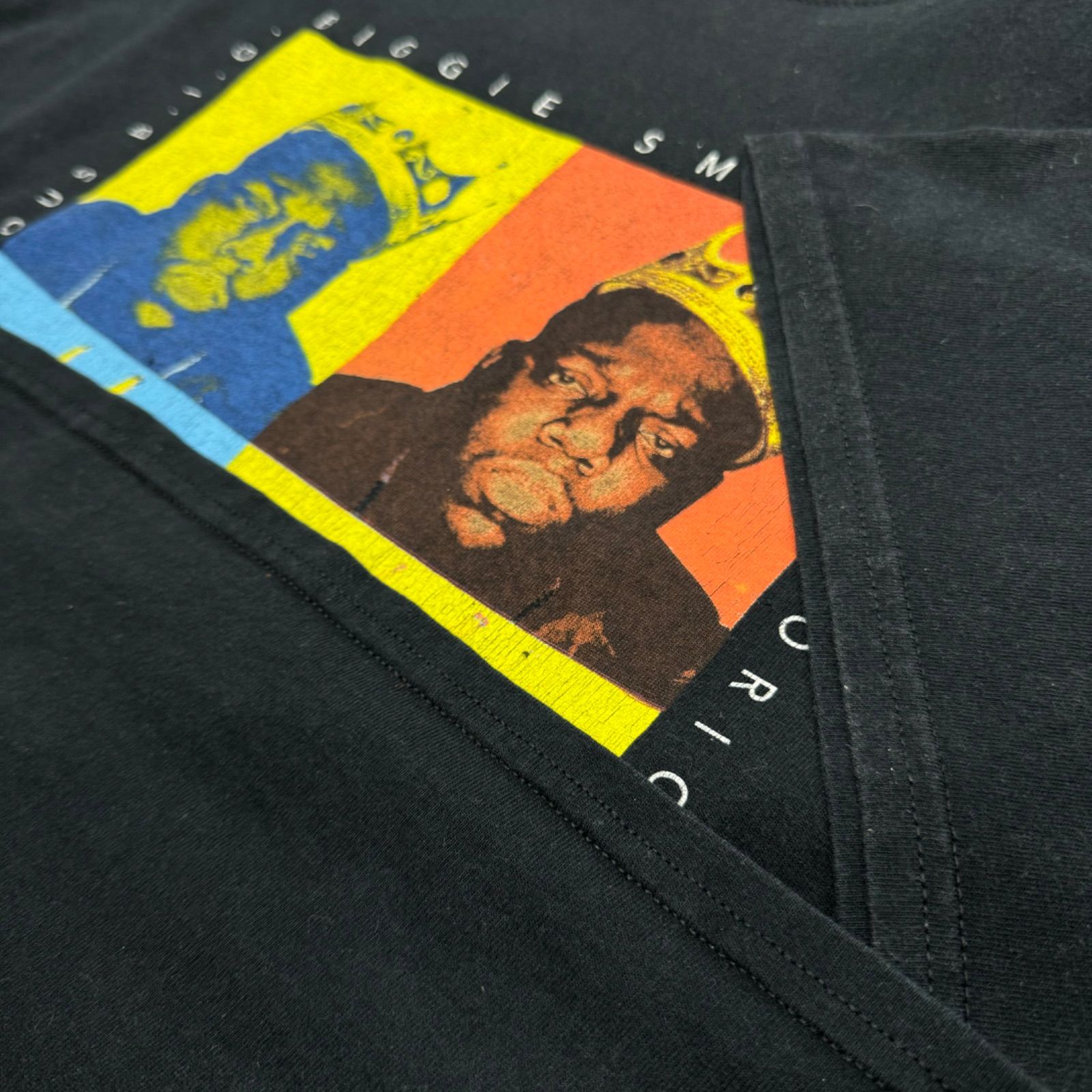 BIG 古着 ビギー 半袖Tシャツ ラップ ヒップホップ クルーネック L