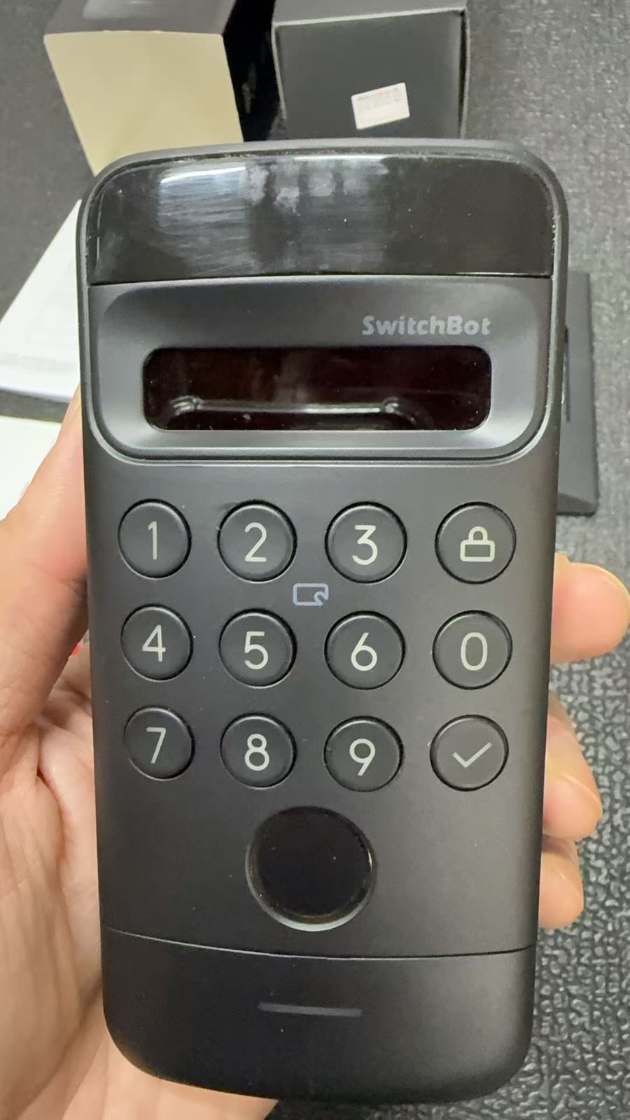 顔認証パッド 729080