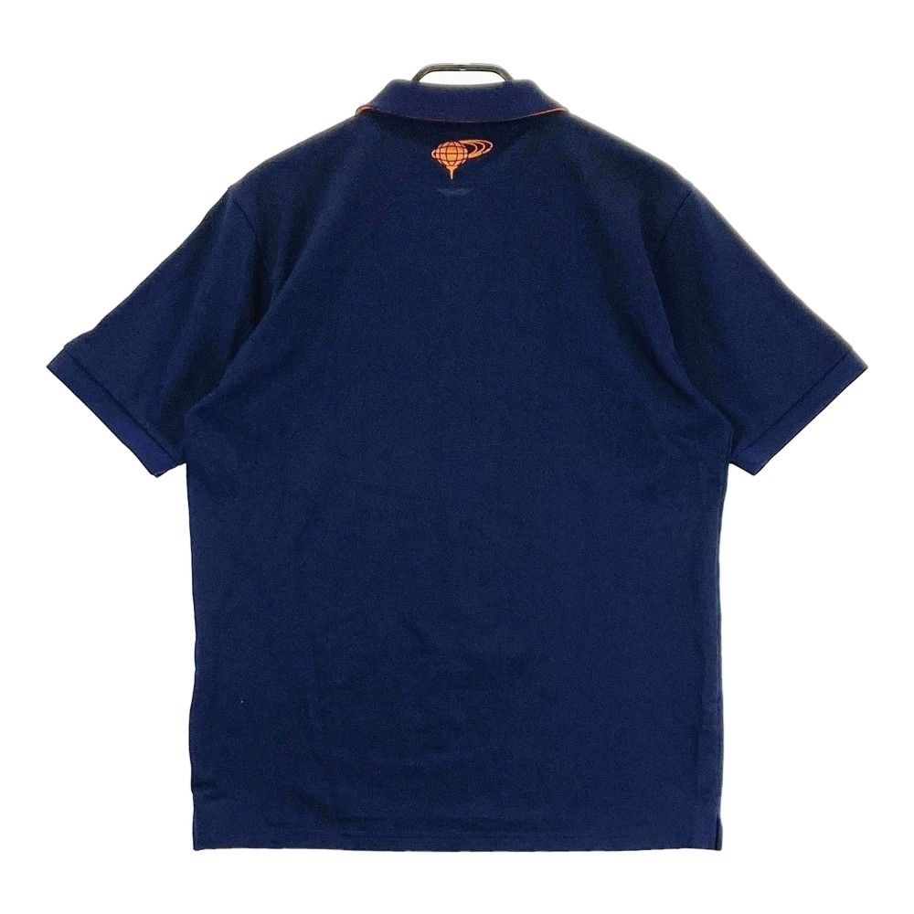 BEAMS GOLF ビームスゴルフ ポロシャツ Lサイズ ボーダー ネイビー 赤