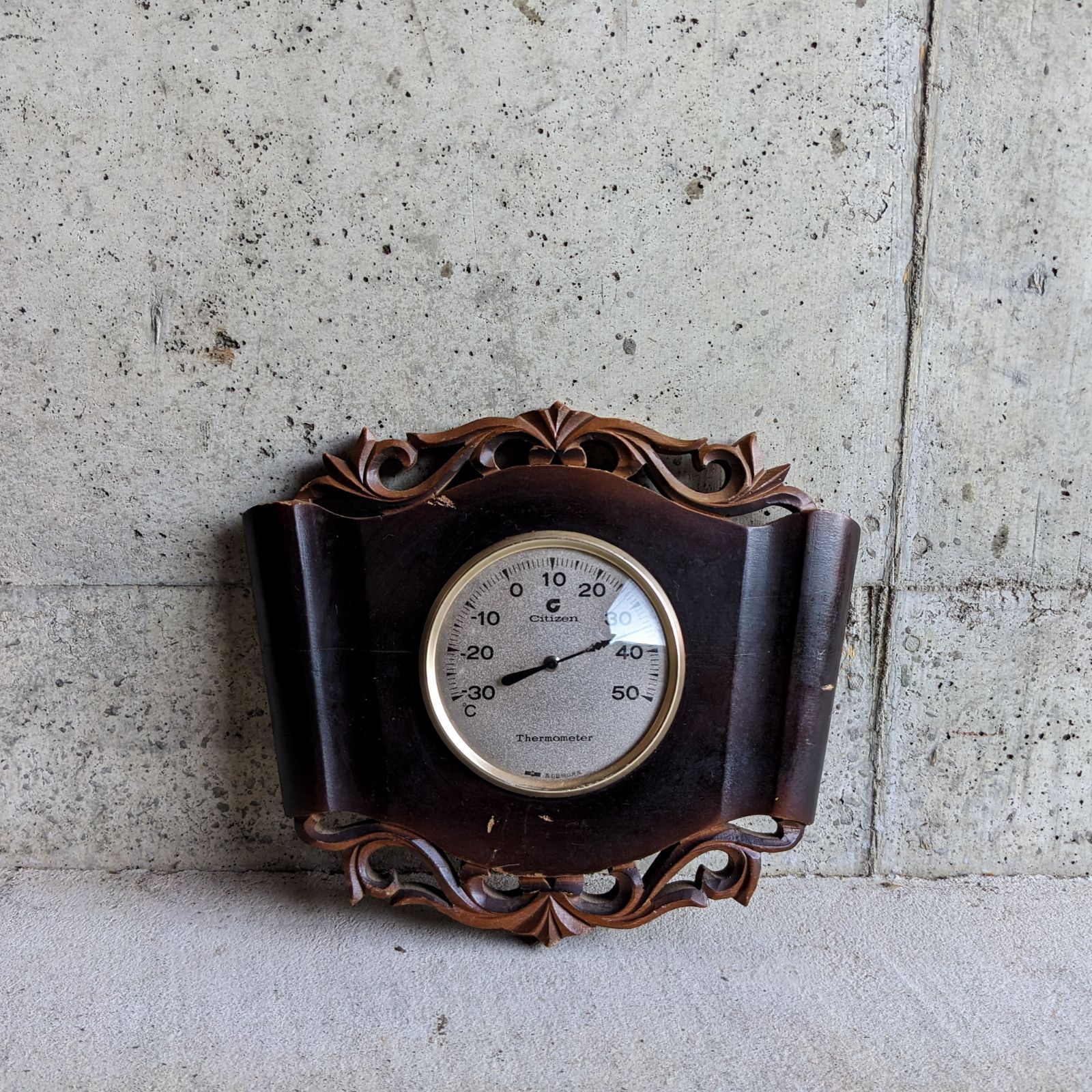 アンティーク CITIZEN シチズン 温度計 昭和レトロ 古道具