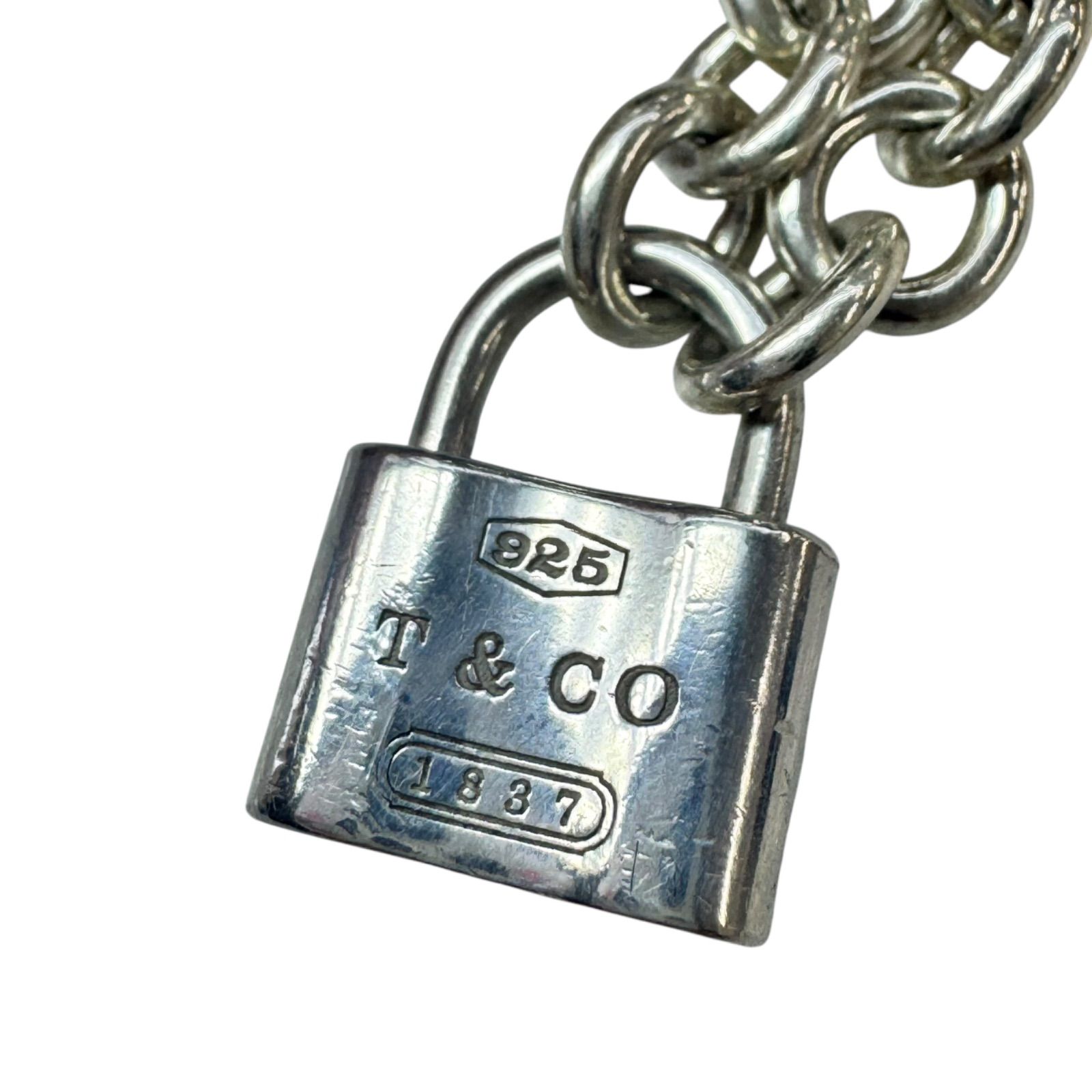 Tiffany&Co. ティファニー シルバー925 1837 カデナロック