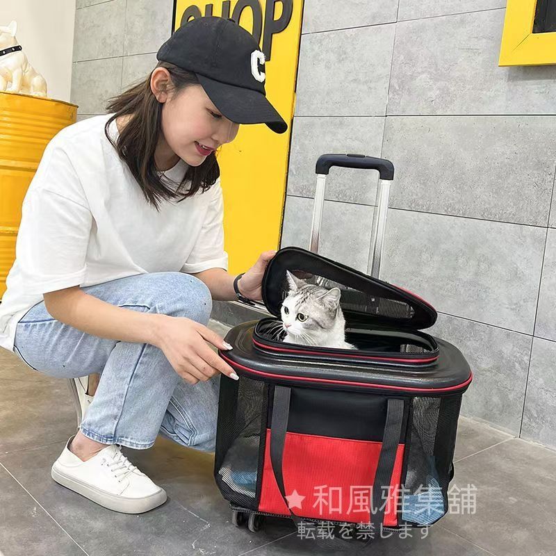 カート キャリーカート 介護用 折りたたみ式 バギー 組立簡単 13kg老犬 ペットカート 多頭用 ペット 外出用 軽い 便利 大型犬 介護用 お出