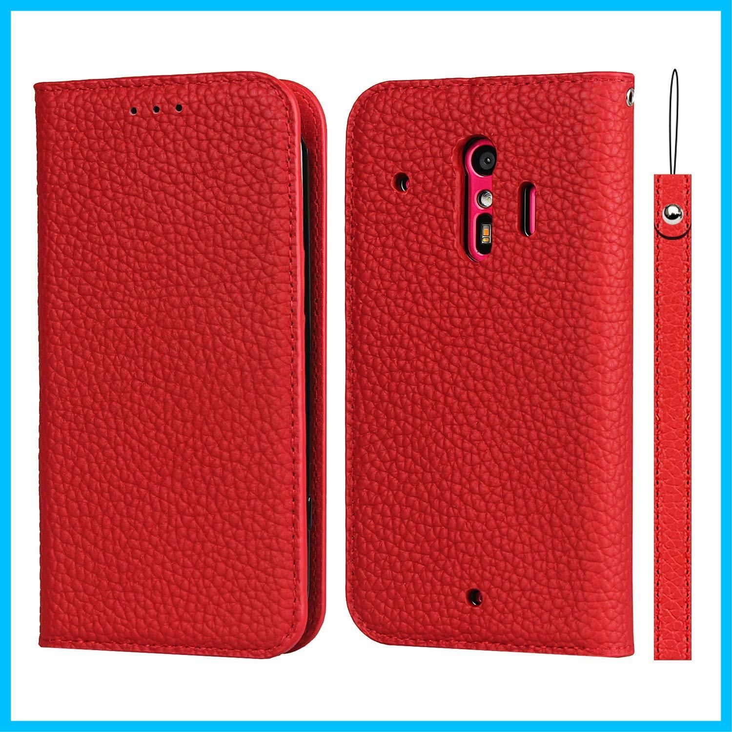 在庫処分】me F-01L ケース F-42A ケース らくらくスマートフォン 手帳