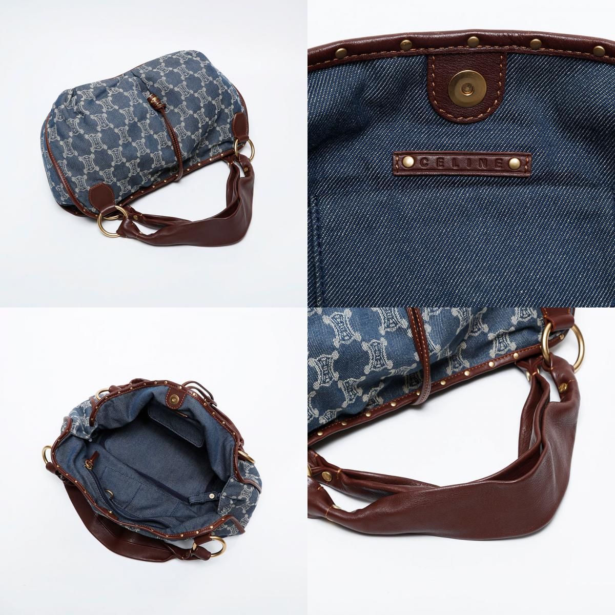 【美品】CELINE セリーヌ ビタースウィート CELINE セリーヌ ショルダーバッグ デニム ビター スウィート