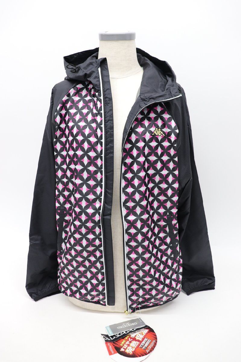 kappa カッパ レディース ウインドブレーカー Oサイズ ネイビー KR362WT85 スポーツ トップス R2506-034 kappa カッパ レディース ウインドブレーカー Oサイズ ネイビー