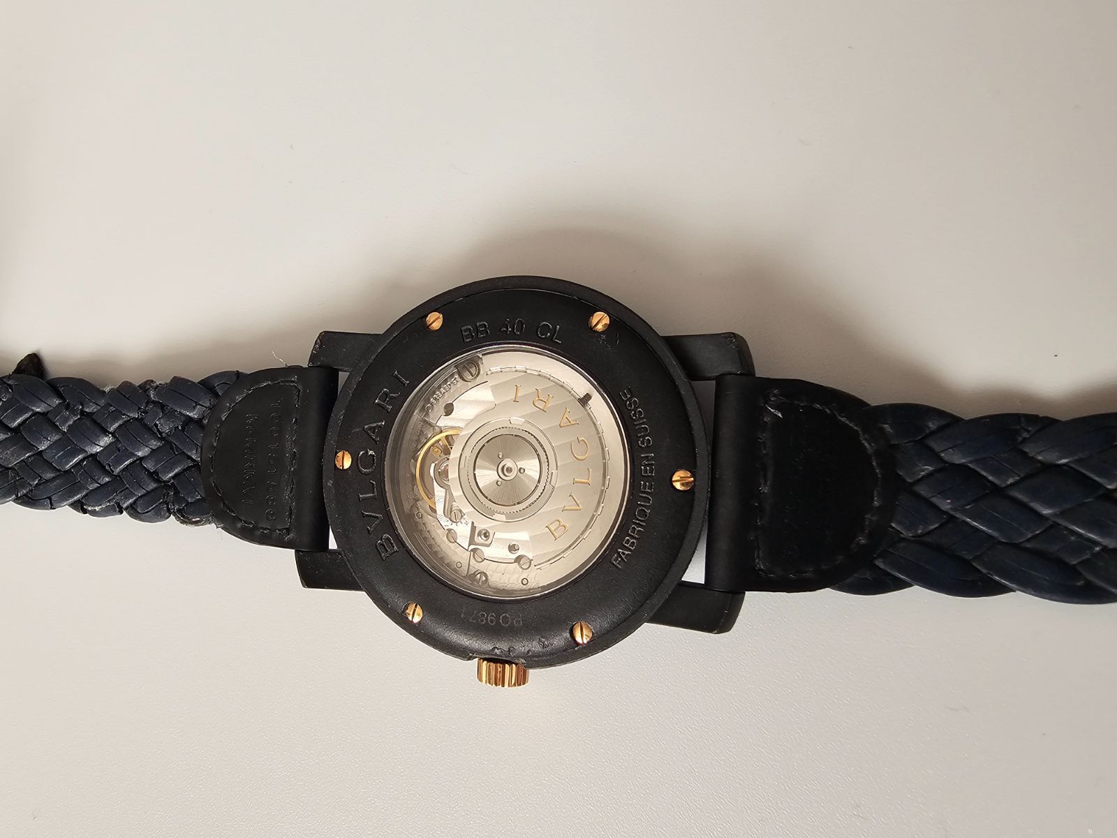 BVLGARI(ブルガリ) 腕時計 ブルガリブルガリ BB40CL メンズ 社外革