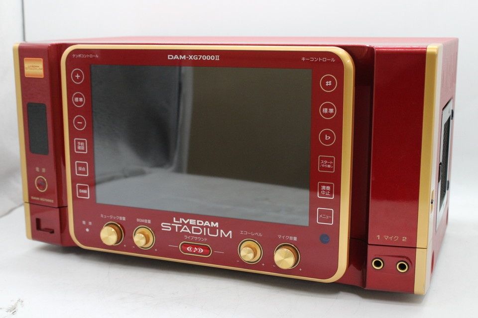第一興商 LIVE DAM STADIUM STAGE DAM-XG7000Ⅱ レッド ライブダム 音響 カラオケ 業務用 ITTPNQ4Z8JSC-D-Z30-byebye