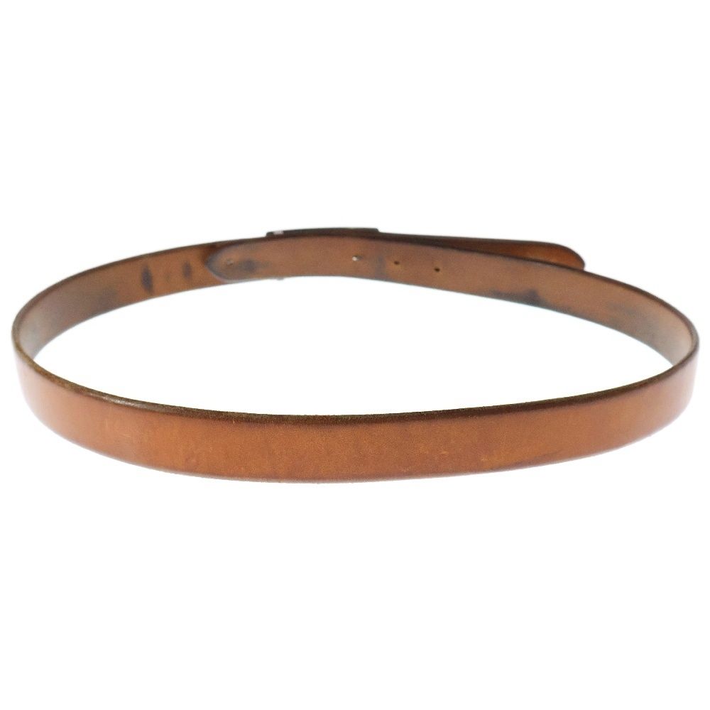 ゴローズ（goro's） 4cm可動式印台ずれ角バックル ベルト goro's (ゴローズ) 4cm可動式印台ずれ角バックルレザーベルト