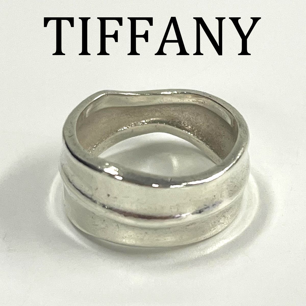 SV925シルバー バンドリング 13号 SV925シルバー バンドリング 13号 TIFFANY&Co. ティファニー リーフ