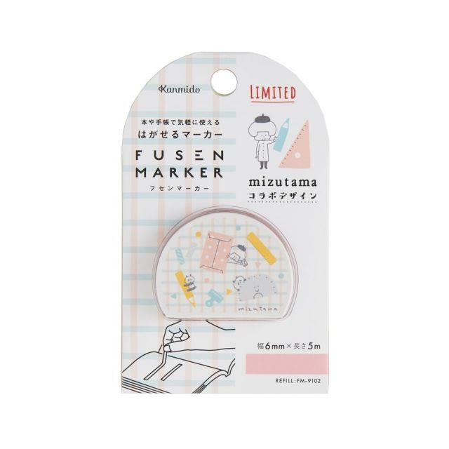 mizutama HELLO TOHOKU 万年筆セット mizutamaさん イラスト