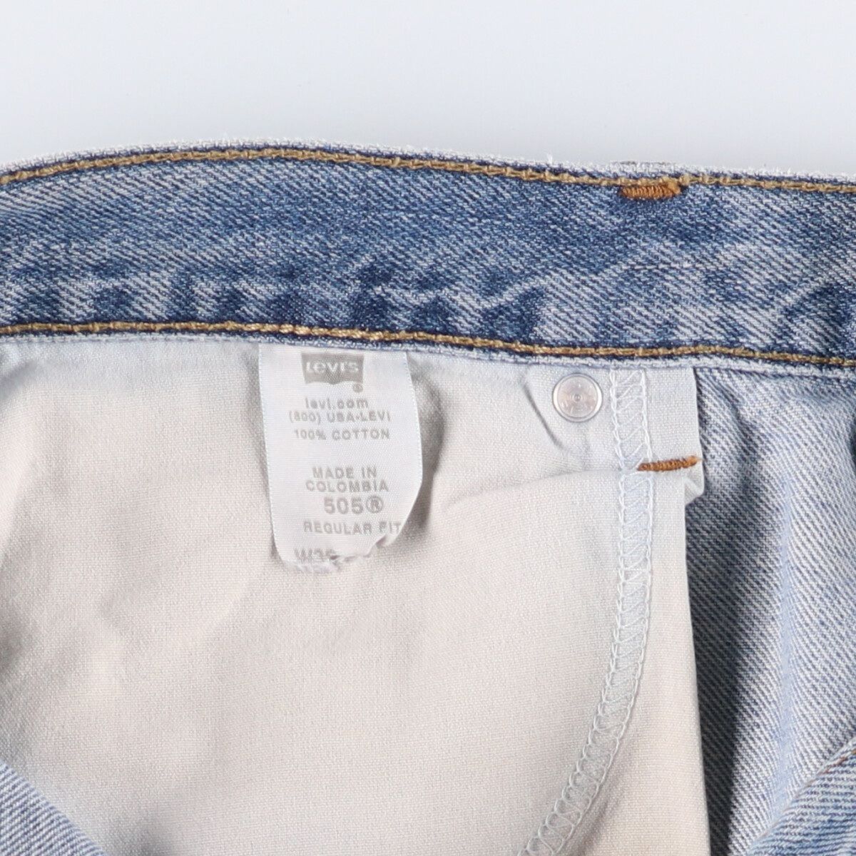 テーパードデニムパンツ メンズw38相当