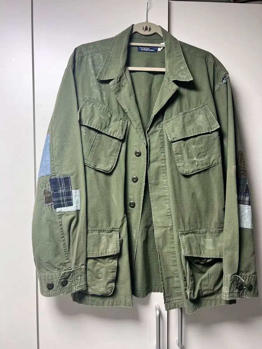 24ss ポロ リップストップ ジャングル ファティーグ ジャケット L サイズ