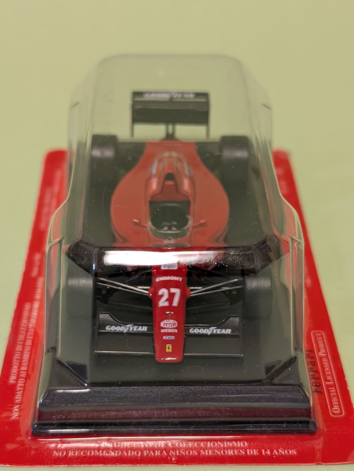 アシェット　フェラーリコレクション　1/43 完全品 未開封 1/43 フェラーリF189 アシェット フェラーリF1コレクション