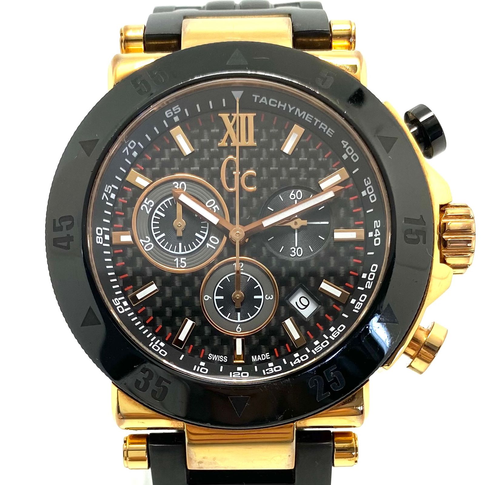 456ジーシー　ゲスコレクション　クロノグラフ　ラウンド　腕時計 456ジーシー ゲスコレクション クロノグラフ ラウンド 腕時計