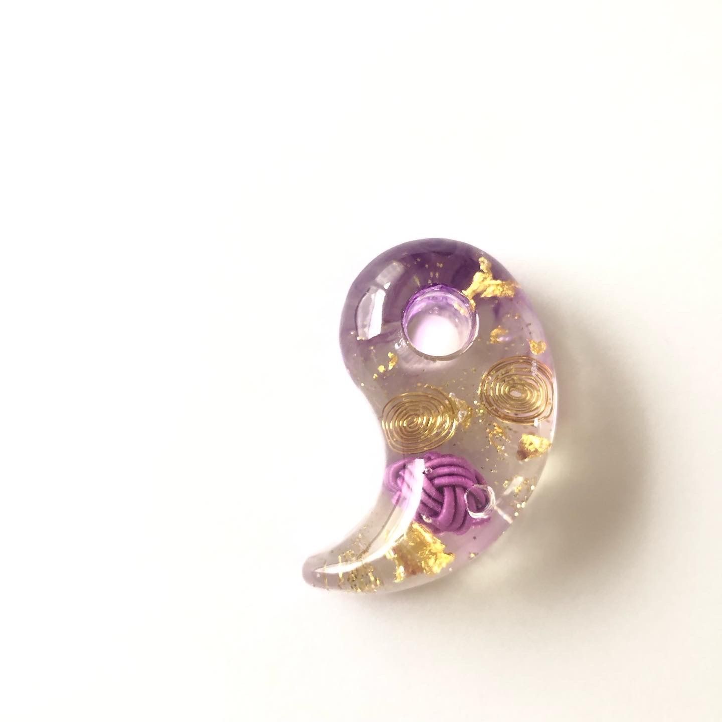 久高島★仕返し悪縁切り勾玉オルゴナイト 勾玉オルゴナイト【ツインレイ】 | kokia製作所