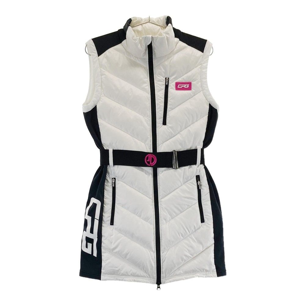 サイズ：M CPG GOLF シーピージーゴルフ ダウン ノースリーブ