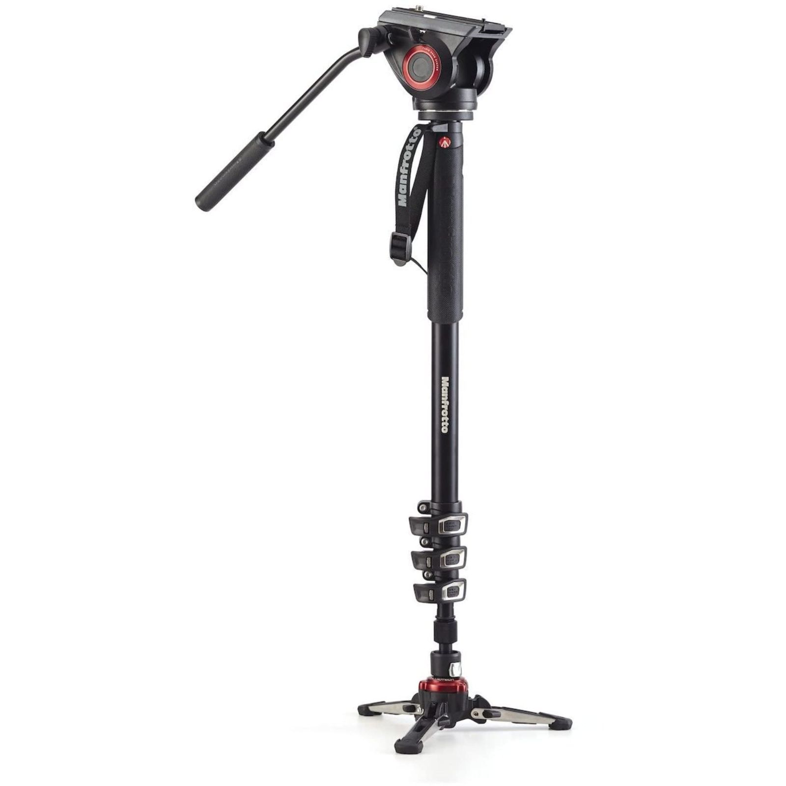 Manfrotto 一脚 XPROフルードビデオ一脚 フルード雲台MVH500AH相当品付属 アルミニウム MVMXPRO500